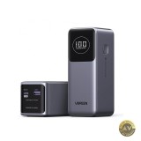 Baterie Externa UGREEN PB724 12000mAh 100W QC + PD 1 x USB-A - 1 x USB-C Gri