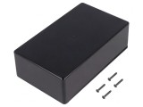 Carcasă universală ABS neagră 95x160x49mm