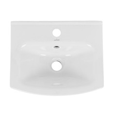 Lavoar incastrat Cersanit Cersania K11 - 0050, alb, dreptunghiular, 40 cm foto