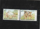 Bosnia si Herzegovina 2007 - Europa CEPT , Cercetasi, serie 2 valori dantelate,MNH, Mi. 476-476