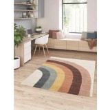 Covor Camera Copii Premium Belgian Model Sydney 52284-062, Marime 160 x 213 cm, Multicolor, Inaltime Fir 30 mm, Antialergic, Polipropilena, Gradinita,