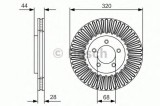 Disc frana NISSAN X-TRAIL (T32) (2013 - 2016) BOSCH 0 986 479 D19
