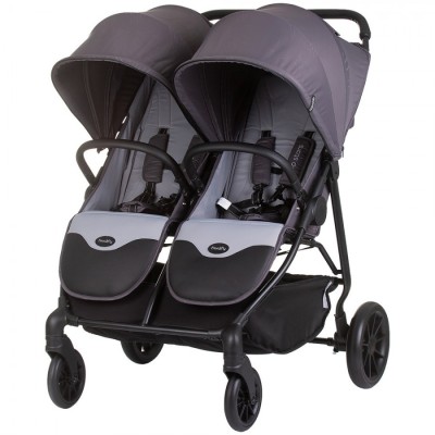 Carucior gemeni Chipolino Top Stars anthracite foto