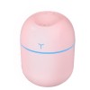 Umidificator Portabil Flippy Roz, 220ml, USB, Aromaterapie, Silentios, Lumina Ambientala, 8x8x10.3cm