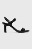 Melissa sandale MELISSA LADY EMME AD culoarea negru, M.33414.1003