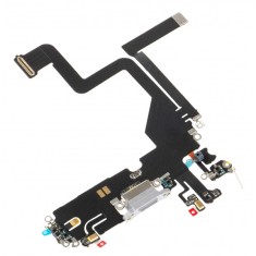 Banda cu Conector Incarcare - Microfon Apple iPhone 14 Pro, Argintiu