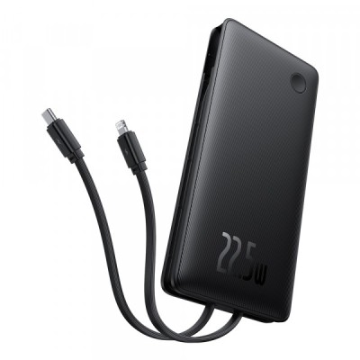 Baterie Externa Baseus Airpow Lite, 10000mAh, 22.5W, PD, 1 x Lightning - 1 x USB-A - 2 x USB-C, Neagra P10067501123-00 foto