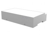 Carcasă pentru șină DIN gri 90x142x32mm 8 module