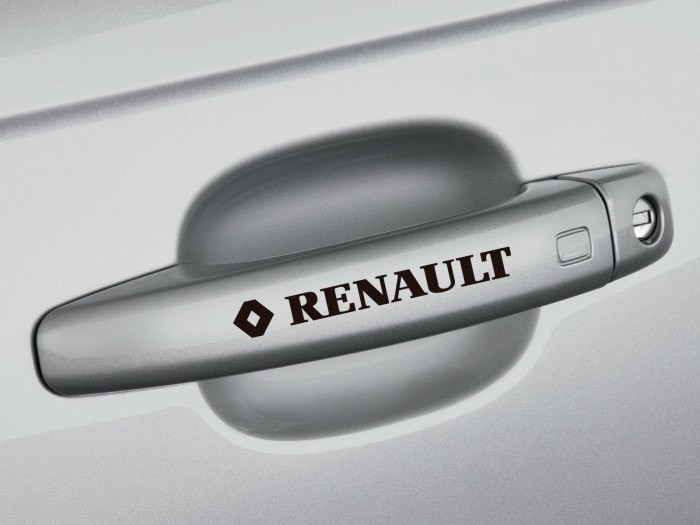 Sticker manere usa - Renault (set 4 buc.) ManiaStiker