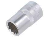 Tubulară 12-puncte 1/2&quot; 14mm oțel crom-vanadium