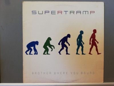 Supertramp &amp;ndash; Brothers Where You Bound (1985/A &amp;amp; M/USA) - Vinil/Vinyl/NM+ foto