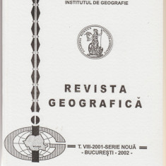 Institutul de geografie - Revista geografica (T. VIII-2001 - serie noua)