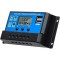 Controler incarcare solara 30A , pentru Panou Fotovoltaic, 12V-24V, 2 x USB, display LCD, controller solar