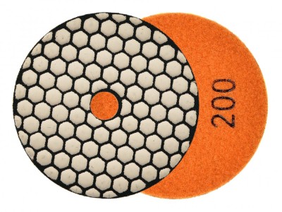 Disc pentru slefuirea uscata a gresiei, 100 mm, granulatie 200, Geko G78932 foto