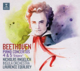 Beethoven: Piano Concertos No. 4 &amp; 5 | Nicolas Angelich, Laurence Equilbey, Insula Orchestra, Clasica