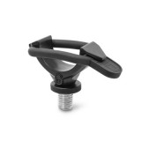 Suport lansetă cu sistem de siguranță Delphin LOX / 1x suport + 2x benzi elastic