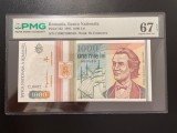 Romania 1000 lei 1993 pick 102 grad 67 pmg