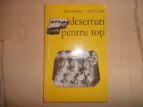 D. Sdrobici, Alex. Cioara &ndash; Deserturi pentru toti
