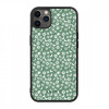 Husa iPhone 12 Pro Max - Skino Floral Green, flori verde