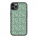 Husa iPhone 12 Pro - Skino Floral Green, flori verde