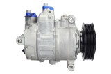 Compresor aer conditionat Audi A4 (B8), 06.2008-03.2012, motorizare 1.8 TFSI/2.0 TFSI, benzina, rola curea 110 mm, 6 caneluri, de tip Denso: 6SEU14C