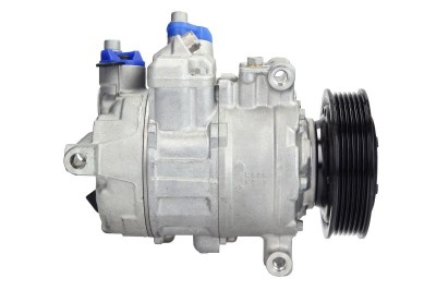 Compresor aer conditionat Audi A4 (B8), 06.2008-03.2012, motorizare 1.8 TFSI/2.0 TFSI, benzina, rola curea 110 mm, 6 caneluri, de tip Denso: 6SEU14C foto