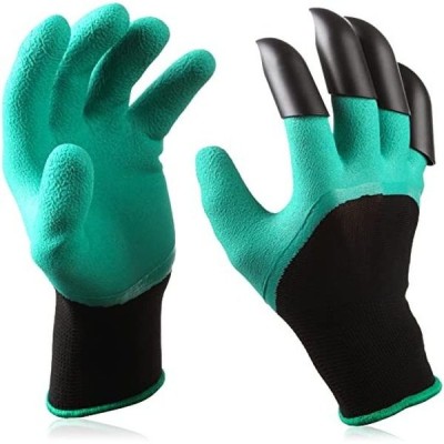 Manusi pentru gradinarit cu 4 gheare Garden Genie Gloves foto