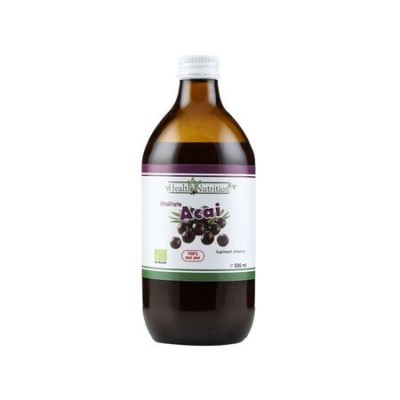 Suc Pur Acai Bio 500ml Health Nutrition foto