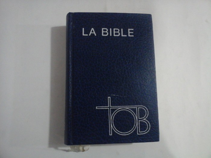 TRADUCTION OECUMENIQUE DE LA BIBLE - L&#039;ANCIEN ET NOUVEAU TESTAMENT