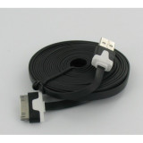 Cablu Sincronizare si Incarcare USB ultraplat pentru iPhone 3m, Oem