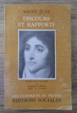 Saint-Just - Discours et rapports