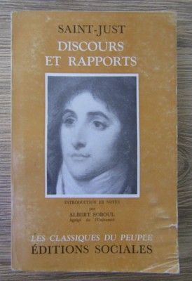 Saint-Just - Discours et rapports foto