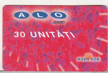 bnk card Romania - Alo Mobil Rom - 30 unitati 12/01 - RO-DIA-ALO-0006-0112 foto