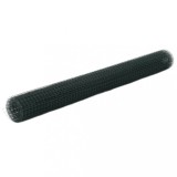 vidaXL Plasă de s&acirc;rmă găini, verde, 10 x 1,5 m, oțel cu &icirc;nveliș PVC