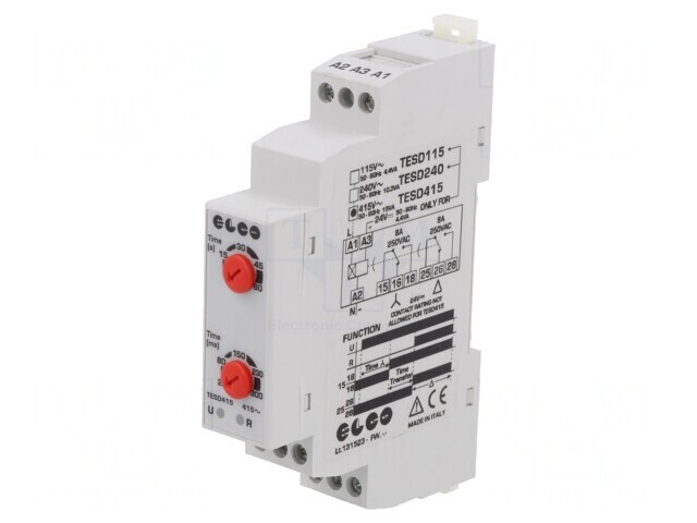 Timer 1s-60s Releu 415VAC Soclu Triunghi
