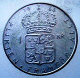 7.931 SUEDIA GUSTAF VI ADOLF 1 KRONA 1964 U ARGINT, Europa