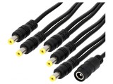 Cablu Alimentare DC 5,5/2,1 mm 5 Piese