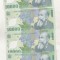 bnk bn Romania 10000 lei 2000 Isarescu unc - x4 consecutive