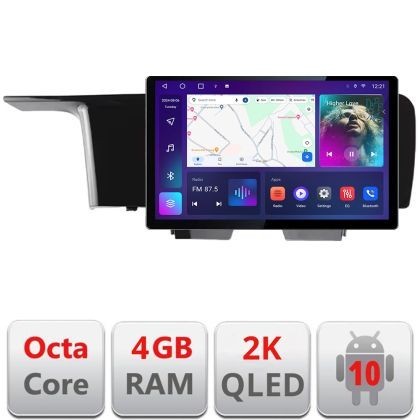Navigatie Kia Sorento 2020- Qled 2K Octa Core 4+64 LTE 4G DSP Wifi 5Ghz android auto carplay radio gps internet kit-sorento-2020+EDT-E413-2K CarStore