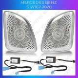 Lumini ambientale Mercedes GLE W167 GLS X167 capace tweeter CarStore Technology