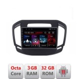 Navigatie Opel Insignia 2014-2016 D-338 Octa Core cu Android Radio Bluetooth Internet GPS WIFI DSP 3+32 GB 4G K LENOVO LITE CarStore Technology