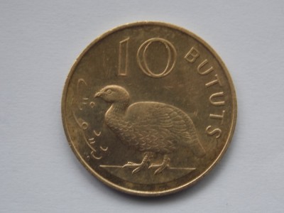 10 bututs 1971 Gambia foto