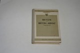 Beton si beton armat - Comentarii STAS - 1958