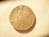 Moneda 2 lei 1914 Carol I argint cal. AUNC