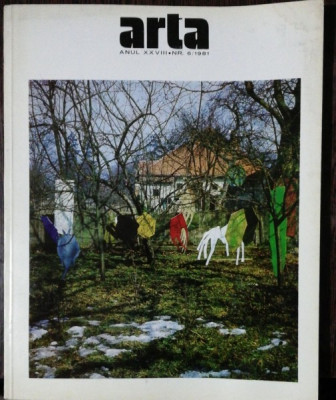 REVISTA ARTA PLASTICA NR.6/1981 foto