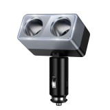 Splitter Auto HOCO Z65 Smart cu 2 Prize Bricheta, Putere Maxima 240W 24V, Negru
