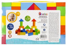 Set cuburi de constructie, BamBam, 29 buc