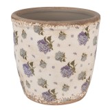 Cumpara ieftin Ghiveci flori ceramica multicolora Hortensii 16x16 cm