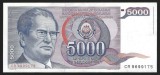 IUGOSLAVIA 5000 / 5.000 DINARA / DINARI 1985 [2] P - 93a , XF++ / a UNC