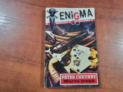 Marea teapa de Peter Cheyney foto